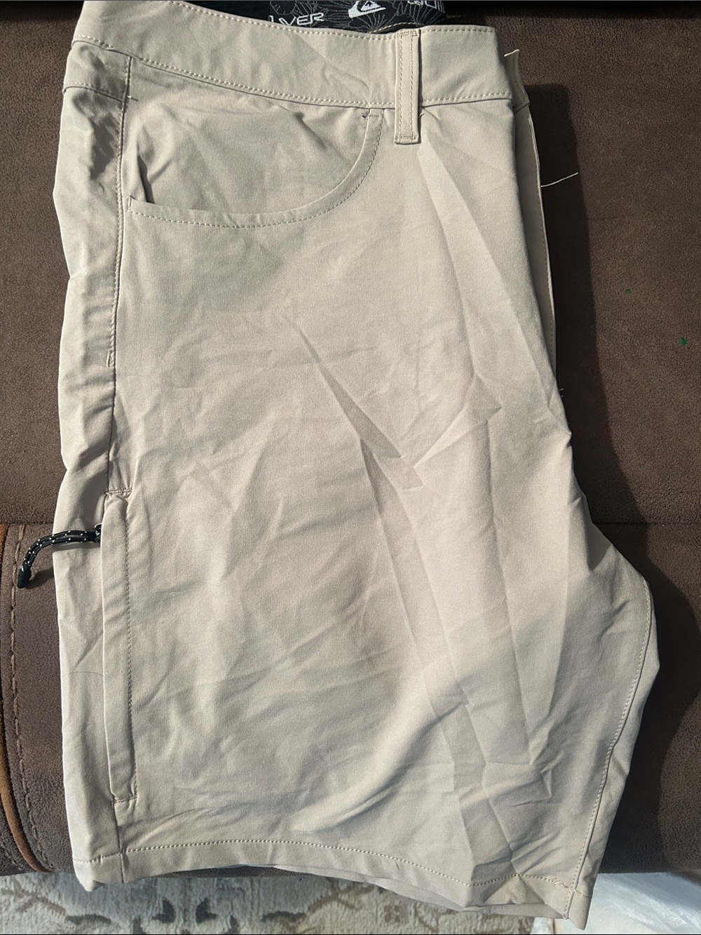 Quiksilver Men's Tan Chino Shorts